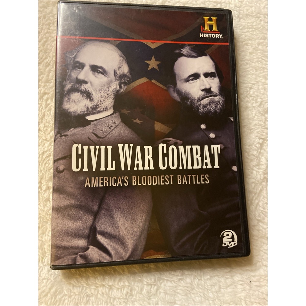 Civil War Combat America's Bloodiest Battles Dvd Cold‎ Harbor Gettysburg Shiloh